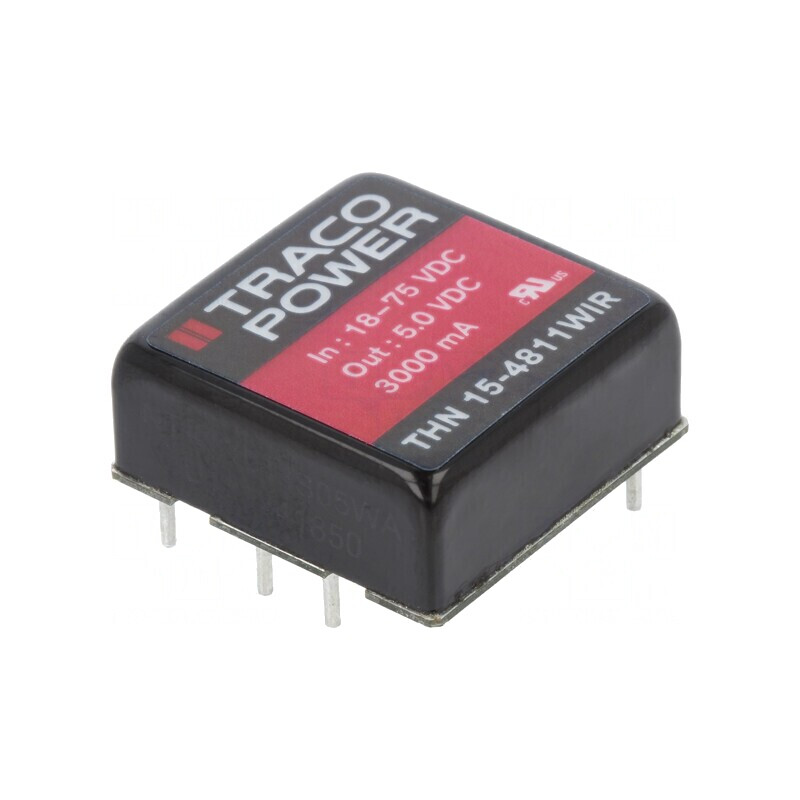 Convertor DC/DC 15W 18-75V la 5V 3000mA | Electronic-mag.ro | Componente Electronice