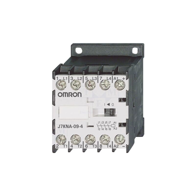 Contactor: 4-polar; NO x4; 24VDC; 9A; pentru şină DIN; J7KNA; 4kW