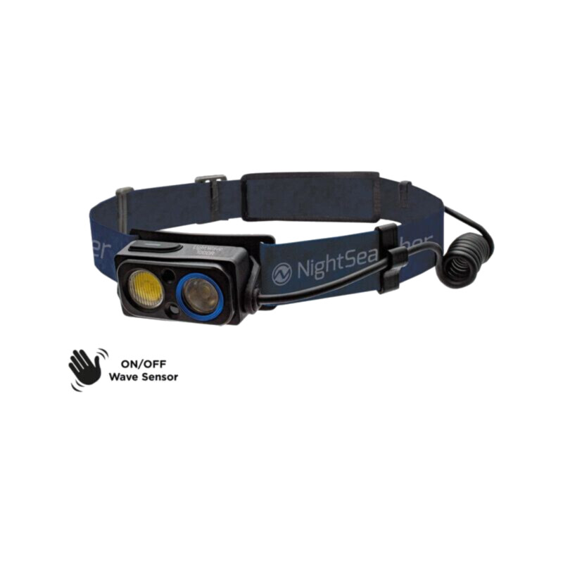 Lanternă: LED pentru cască; etanşă la apă; 8h; 1000lm; IP54 Lanternă: LED pentru cască; etanşă la apă; 8h; 1000lm; IP54