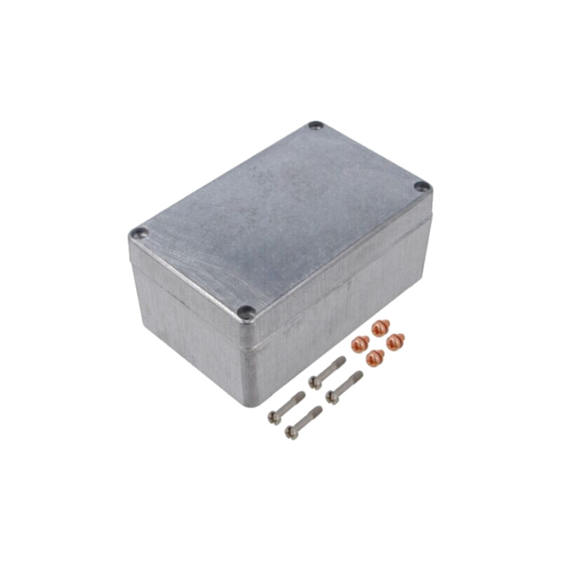 Carcasă: universală; X: 80mm; Y: 125mm; Z: 57mm; aluminiu; naturală