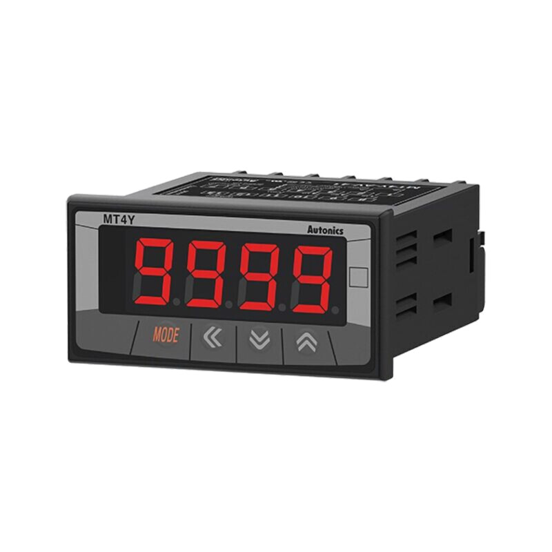 Măsură; tensiune DC; 100÷240VAC; pe panou; MT4Y; Afişaj: LED