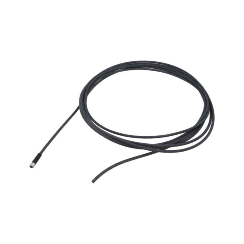 Cablu: pentru senzori/automatizări; M5; PIN: 4; ecranat,drept; 5m