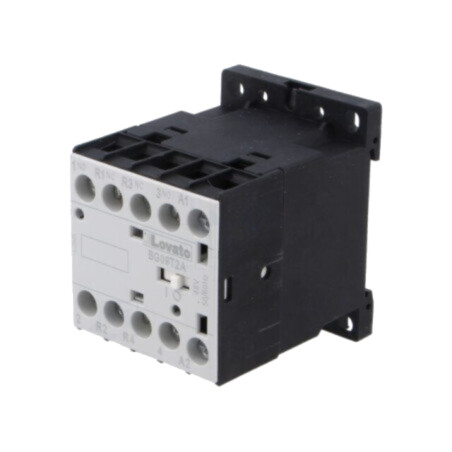 Contactor: 4-polar; NC x2 + NO x2; 48VAC; 9A; pentru şină DIN; BG