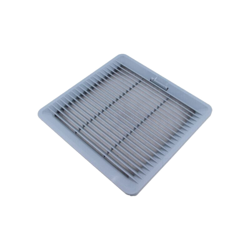 Ventilation grille; Cutout: 177x177mm; IP54; grey; UL94V-0 Ventilation grille; Cutout: 177x177mm; IP54; grey; UL94V-0
