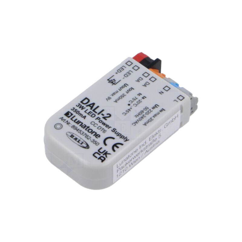 Alimentator: pulsatoriu; LED; 3W; 9VDC; 350mA; 220÷240VAC; IP20