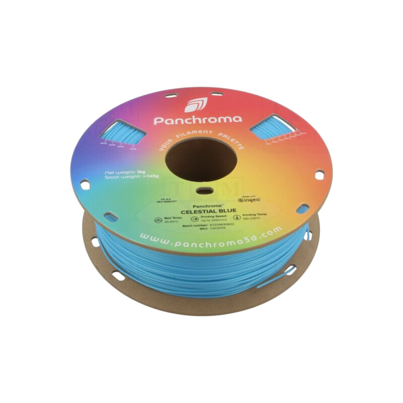 Filament: PLA; 1,75mm; celestial blue; 190÷230°C; 1kg; Panchroma™
