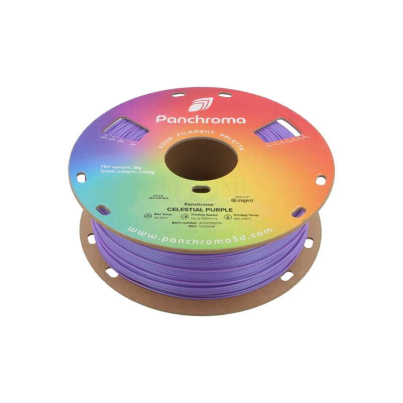 Filament: PLA; 1,75mm; celestial purple; 190÷230°C; 1kg
