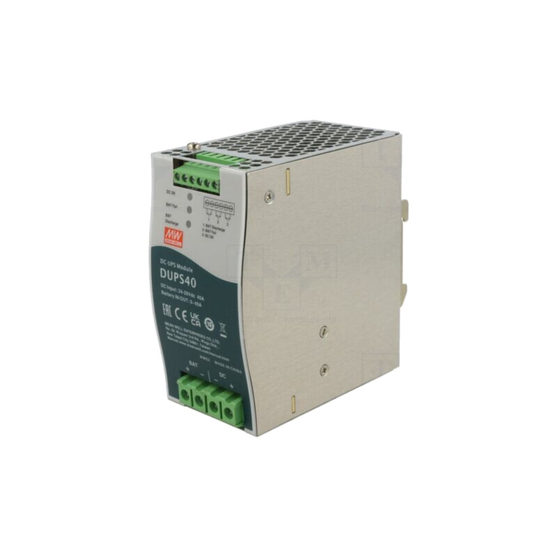 Modul: UPS; pentru şină DIN; 24VDC; 40A; 21÷29VDC; pentru şină DIN