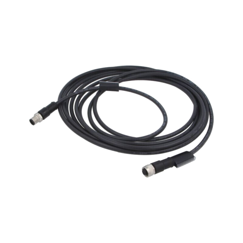 Cablu: pentru senzori/automatizări; PIN: 8; 5m; mufă; 30VDC; 30VAC