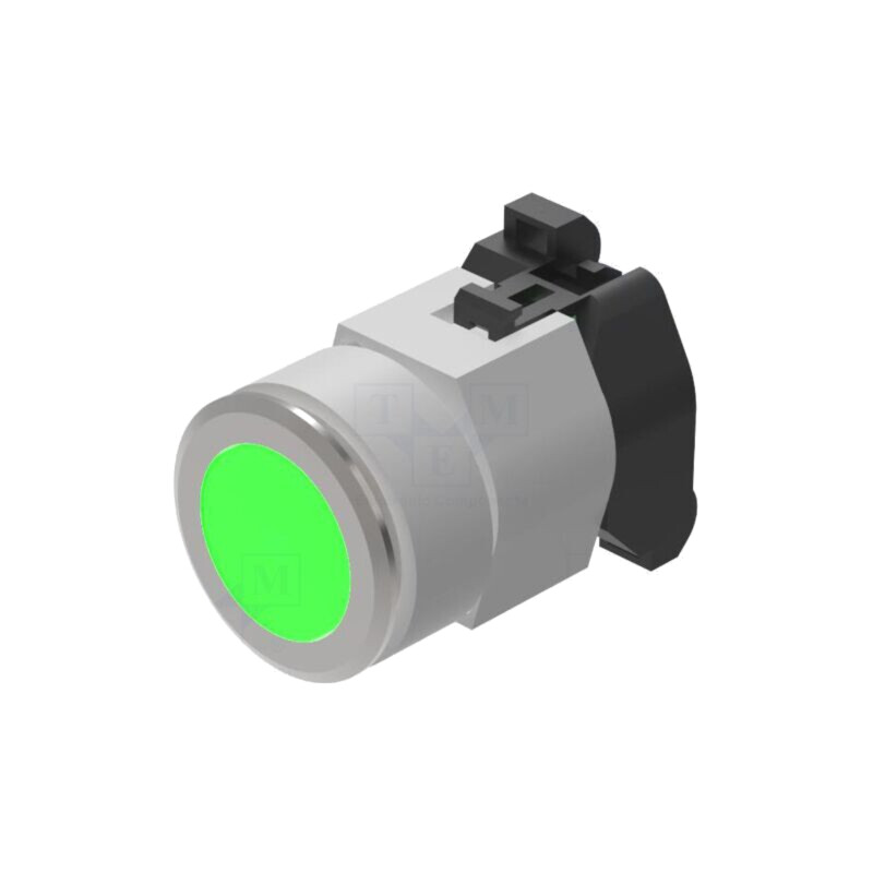 Lumină de control; 30mm; OptoHiT; -40÷55°C; Ø30,5mm; IP65; verde