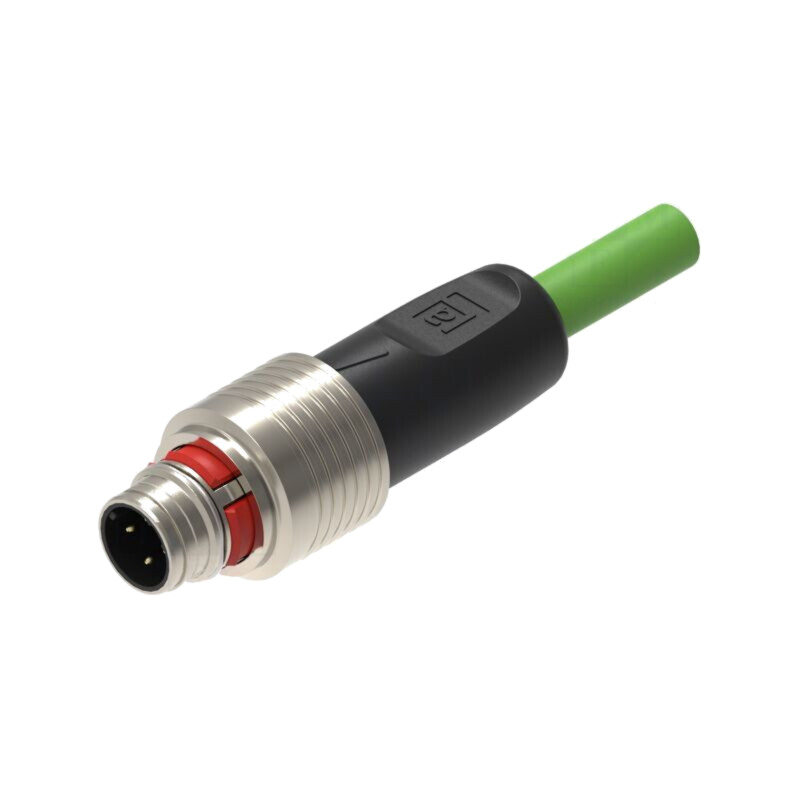 Cablu: pentru senzori/automatizări; M12; PIN: 4; drept; 3m; mufă