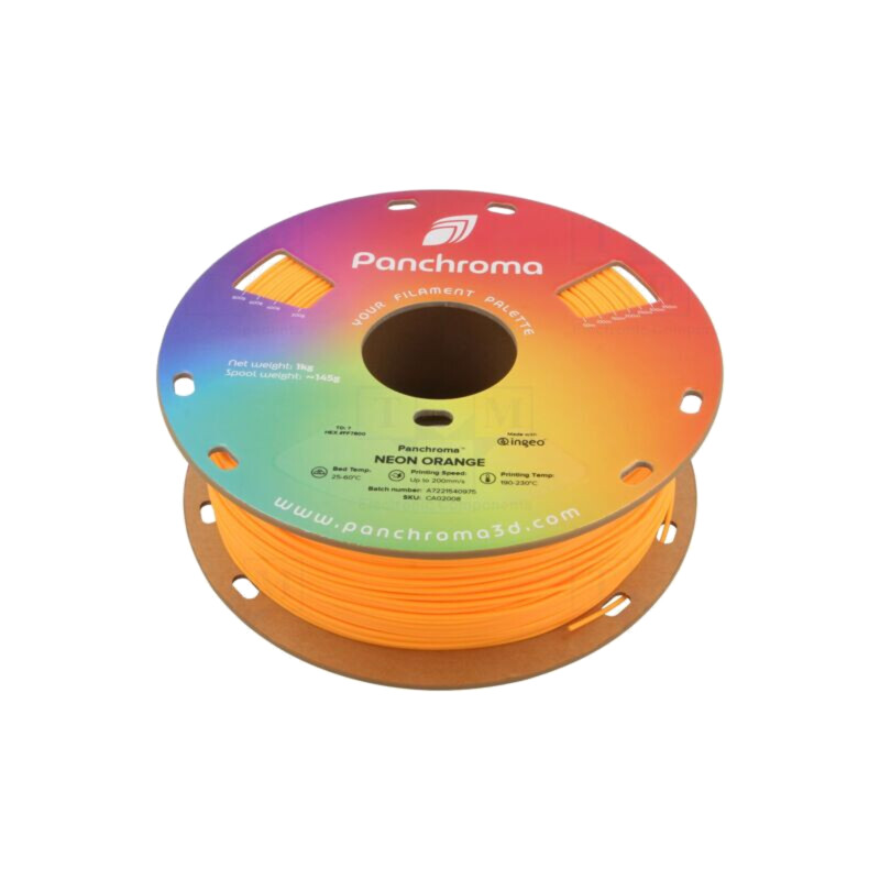 Filament: PLA; 1,75mm; neon orange; 190÷230°C; 1kg; Panchroma™