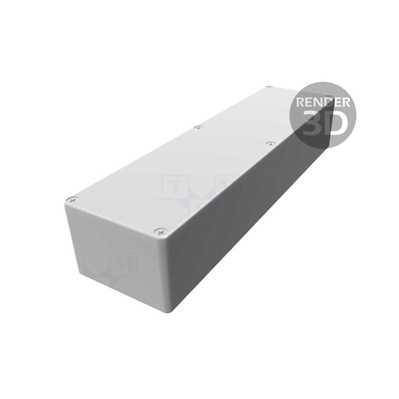 Carcasă: universală; X: 70mm; Y: 254mm; Z: 51mm; 1590; aluminiu; IP54