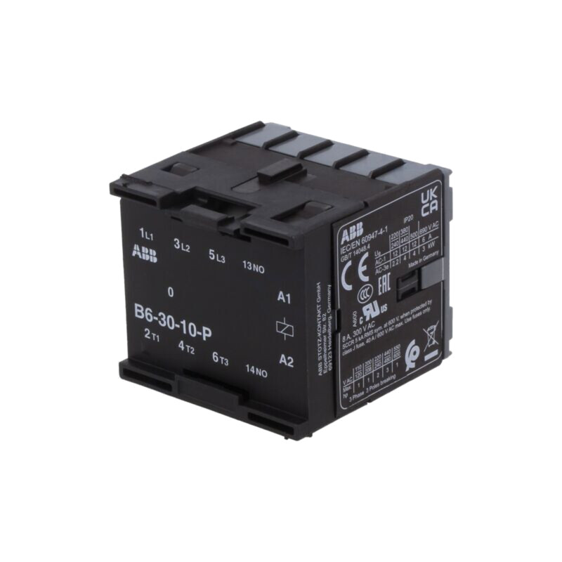 Contactor: 3-polar; NO x3; 6A