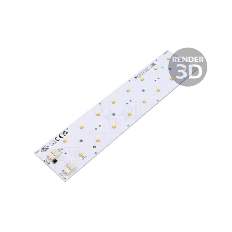 Baretă LED; W: 49,5mm; L: 223mm; Nr.diode: 16; CRImin: 80; 5070lm