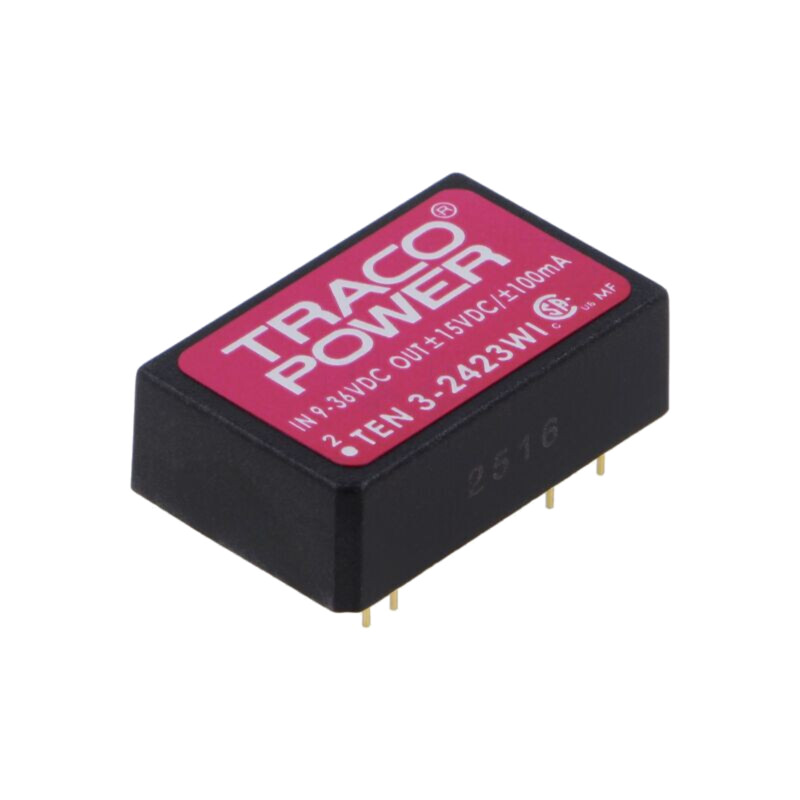 Convertor: DC/DC; 3W; Uintr: 9÷36VDC; Uieş: 15VDC; Uieş2: -15VDC
