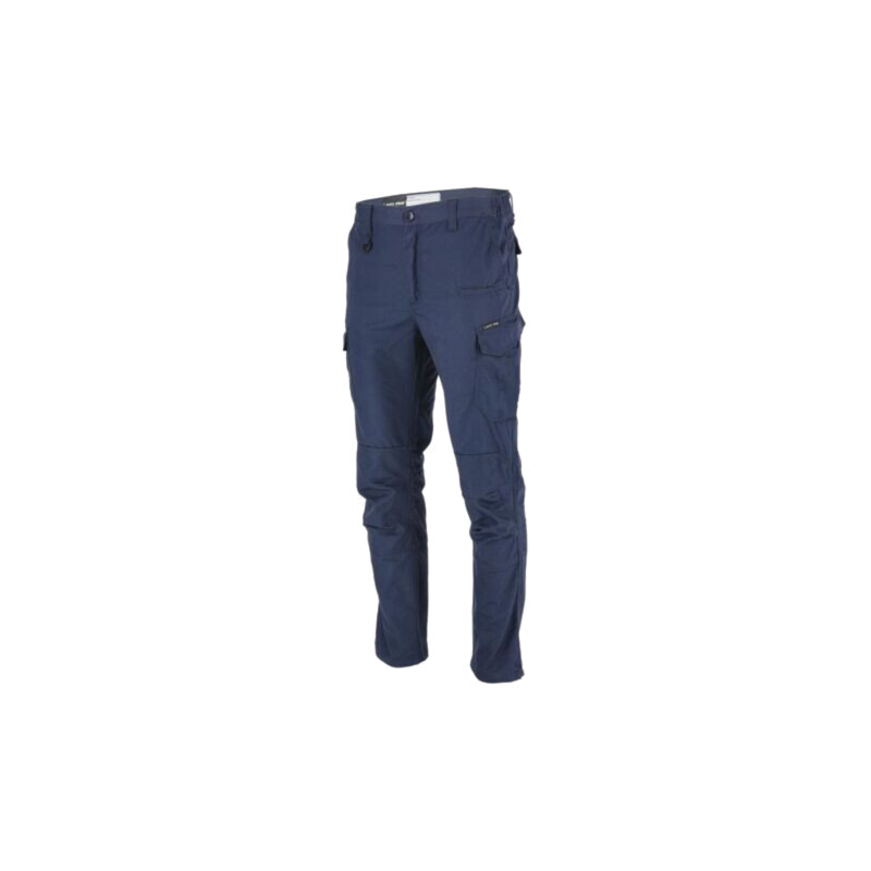 Pantaloni de lucru; Dimensiune: XXL; bleumarin; slim-fit; 220g/m2