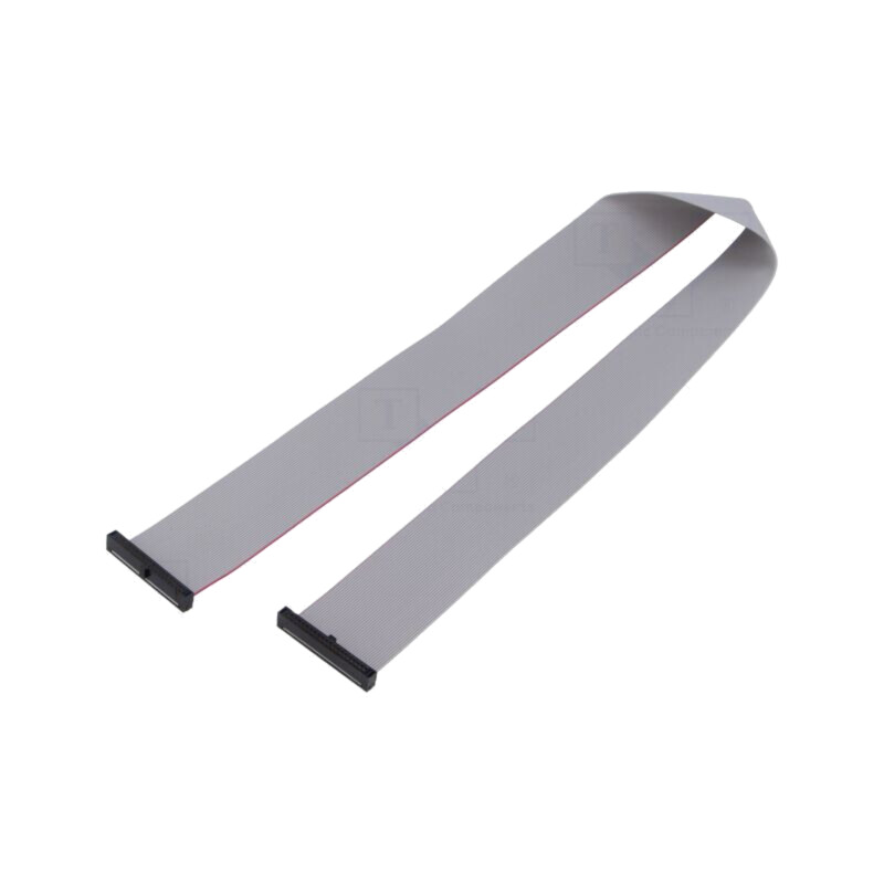 Cablu panglică cu conectori IDC; IDC,din ambele părţi; 431,8mm