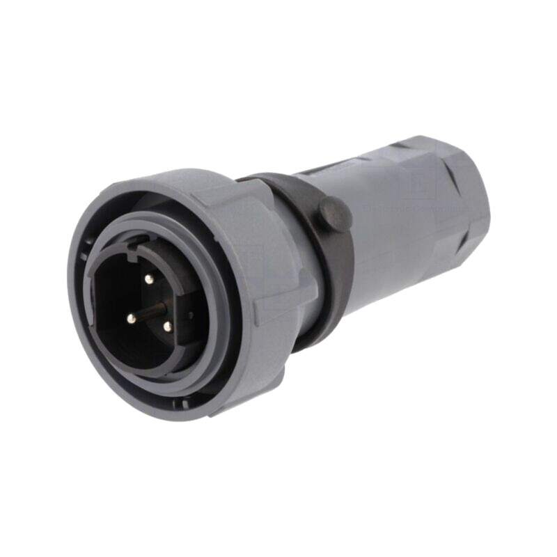 Conector: circular; mufă; tată; PIN: 3; 25A; 600V; Buccaneer 7000