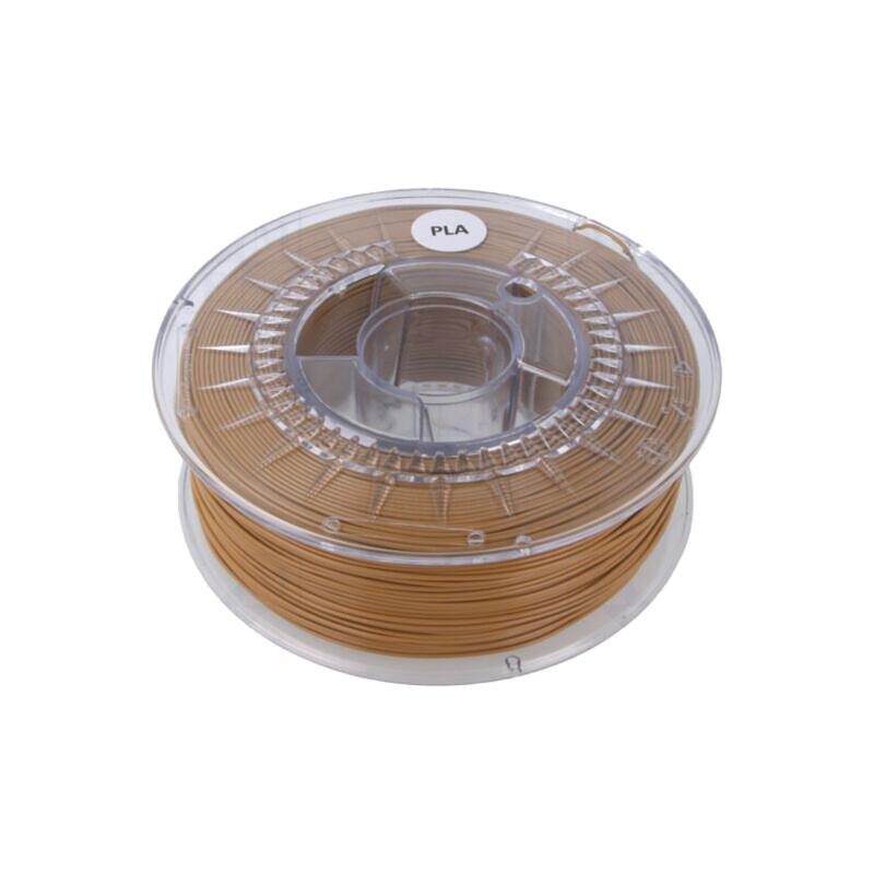 Filament: PLA; Ø: 1,75mm; maro deschis; 200÷235°C; 1kg