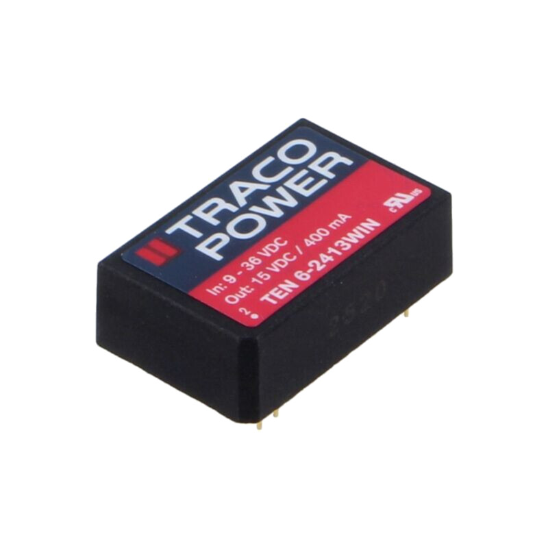 Convertor: DC/DC; 6W; Uintr: 9÷36VDC; Uieş: 15VDC; Iieş: 400mA; DIP24