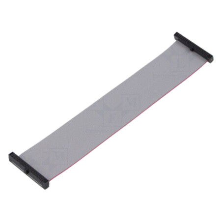 Cablu panglică cu conectori IDC; IDC,din ambele părţi; 139,7mm
