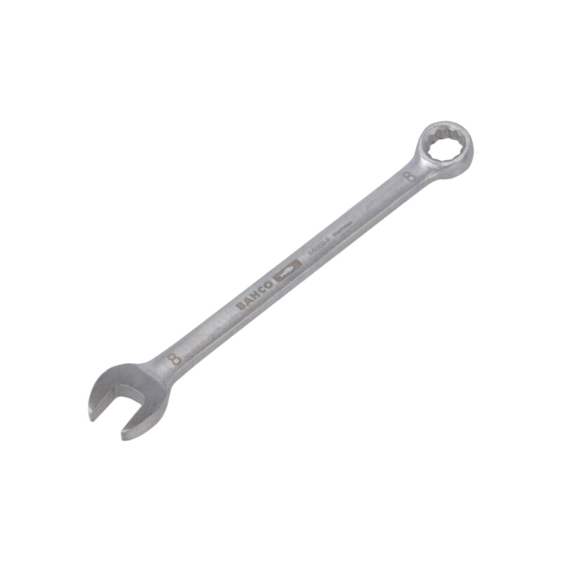 Cheie; combinată; 8mm; Lung.tot: 120mm; oțel inoxidabil