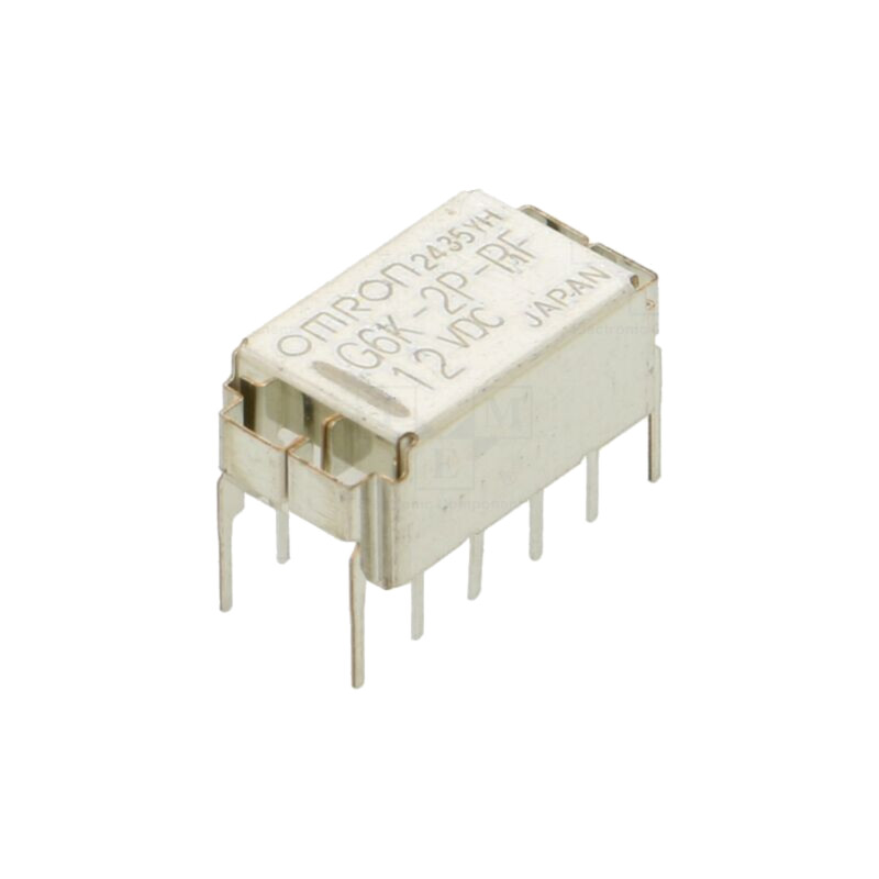 Releu: electromagnetic; DPDT; Ubobină: 12VDC; Icontacte max: 1A Releu: electromagnetic; DPDT; Ubobină: 12VDC; Icontacte max: 1A