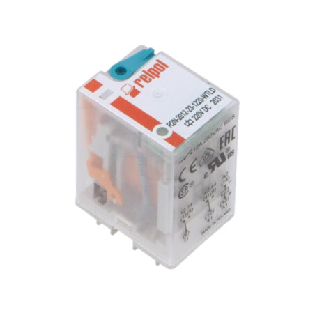 Releu: electromagnetic; DPDT; Ubobină: 220VDC; Icontacte max: 12A