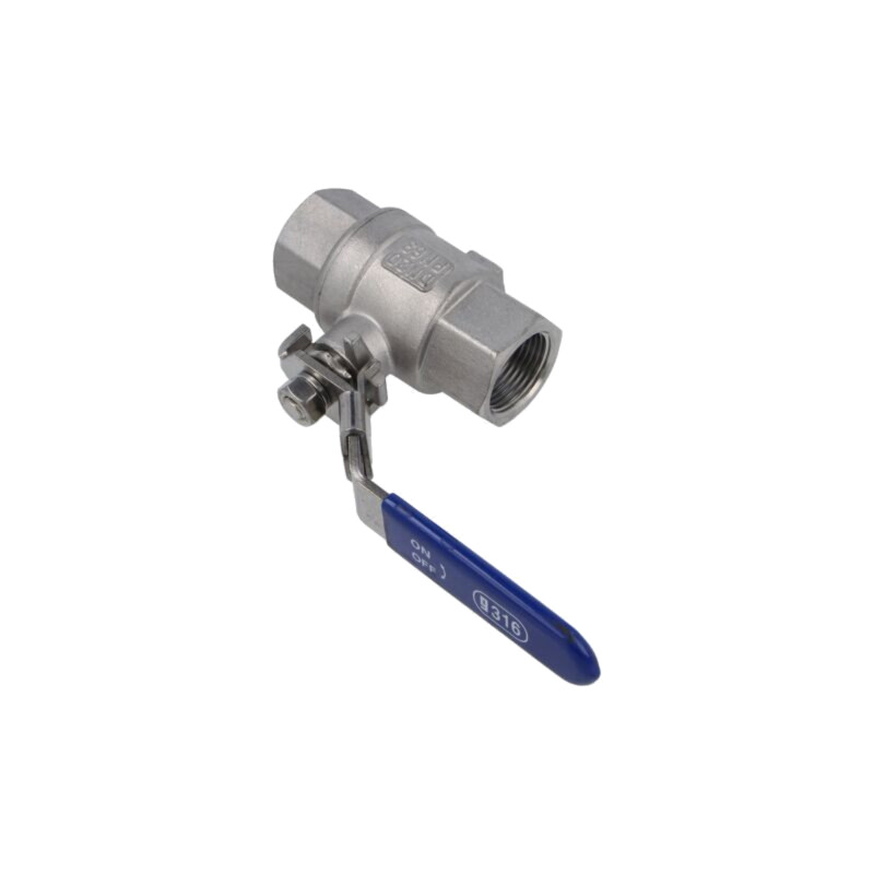 Supapă cu bilă; max.65bar@100°C; oțel inoxidabil 1.4408; G316