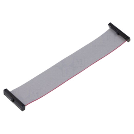 Cablu panglică cu conectori IDC; IDC,din ambele părţi; 127mm