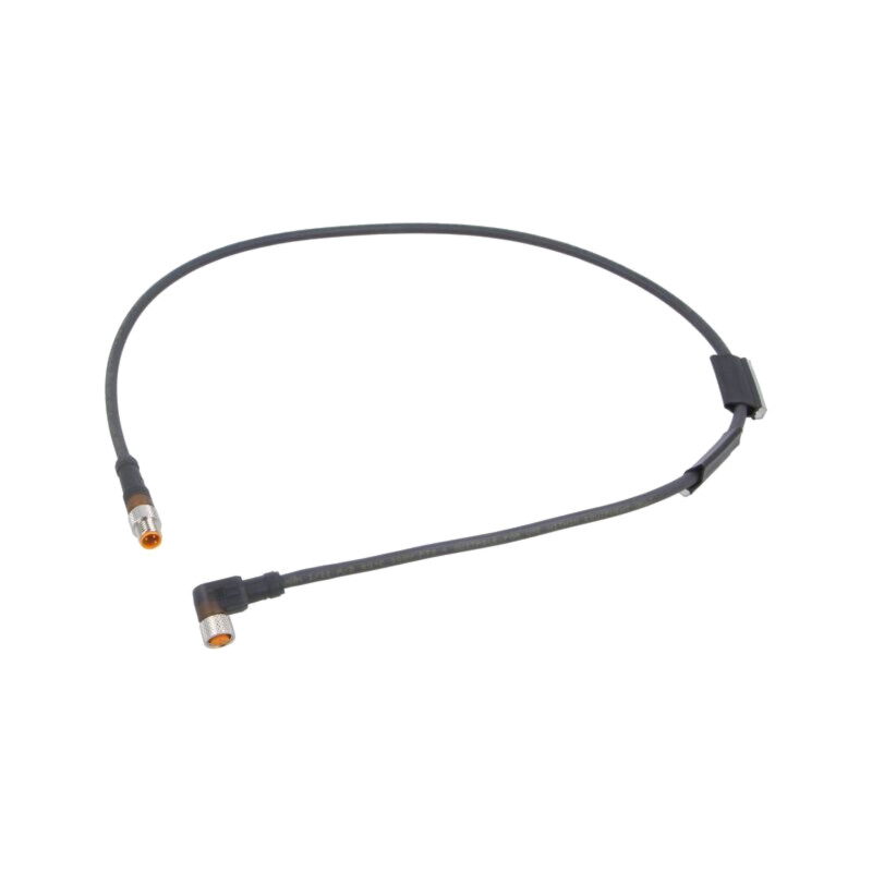 Cablu: pentru senzori/automatizări; PIN: 3; 0,6m; Izolaţie: PUR