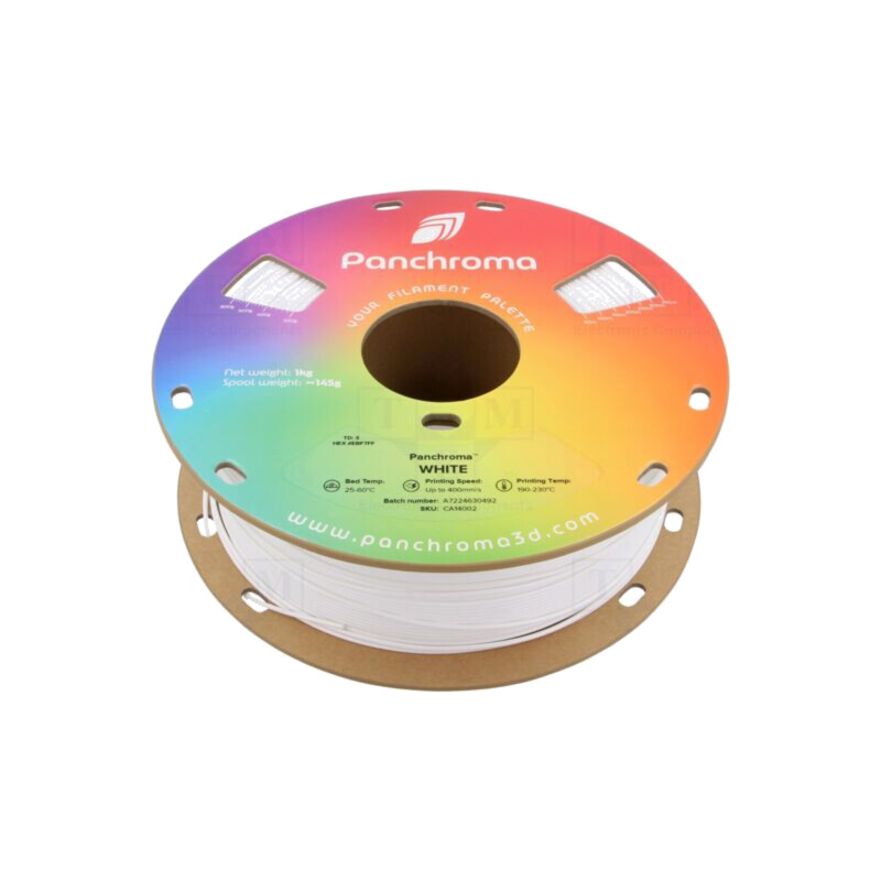Filament: CoPE; 1,75mm; albă; 190÷230°C; 1kg; Temp.masă: 25÷60°C