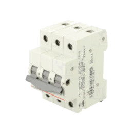 Separator-întrerupător; Poli: 3; pentru şină DIN; 40A; 400VAC
