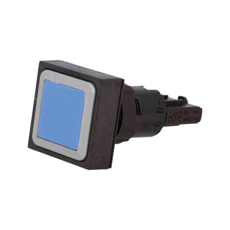 Comutator: acţionat prin apăsare; 16mm; Poz.i stab: 1; albastră Comutator: acţionat prin apăsare; 16mm; Poz.i stab: 1; albastră