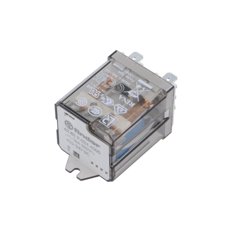 Releu: electromagnetic de putere; DPDT; Ubobină: 24VDC; 62.82