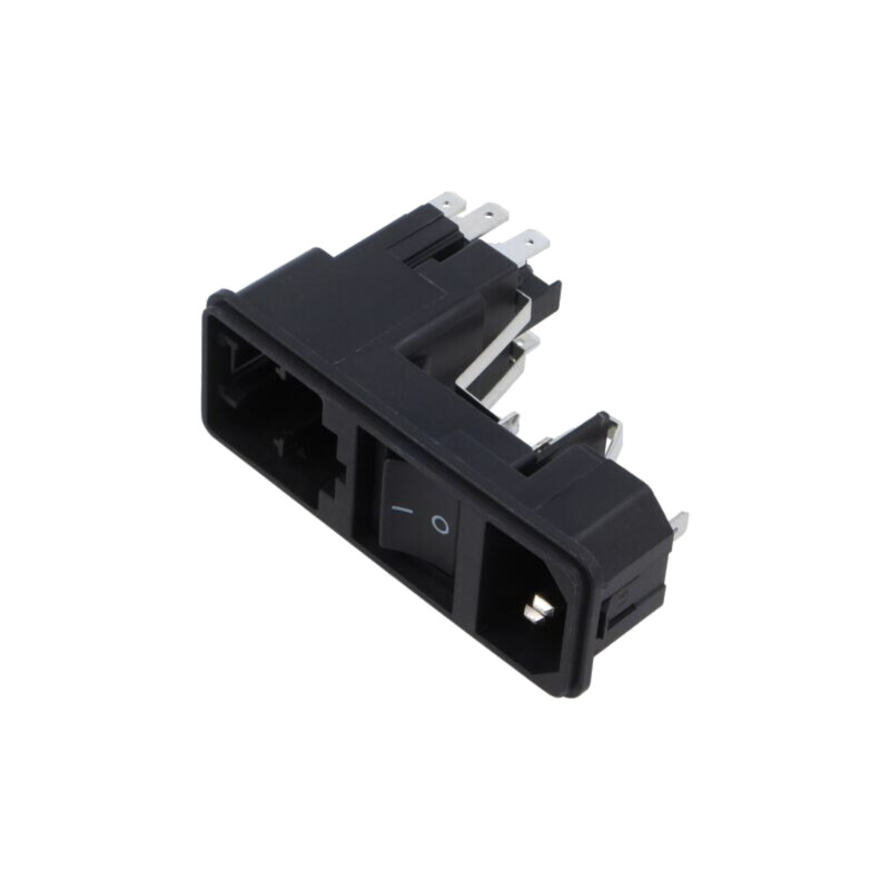 IEC 60320 connector KG Power Entry Module 10A C14 IEC 60320 connector KG Power Entry Module 10A C14