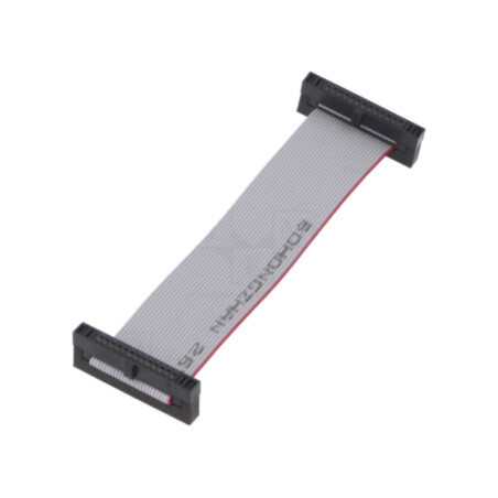 Cablu panglică cu conectori IDC; IDC,din ambele părţi; 76,2mm