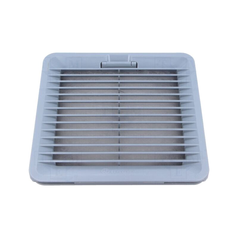 Ventilation grille; Cutout: 125x125mm; IP54; grey; UL94V-0