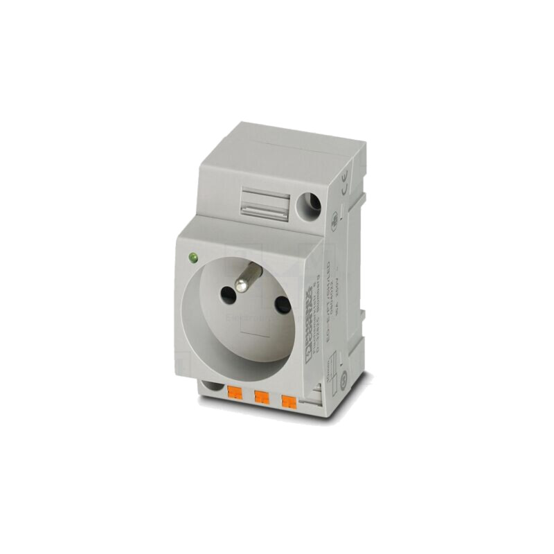 Conector: alimentare AC; soclu; mamă; 16A; PIN: 3; pentru şină DIN