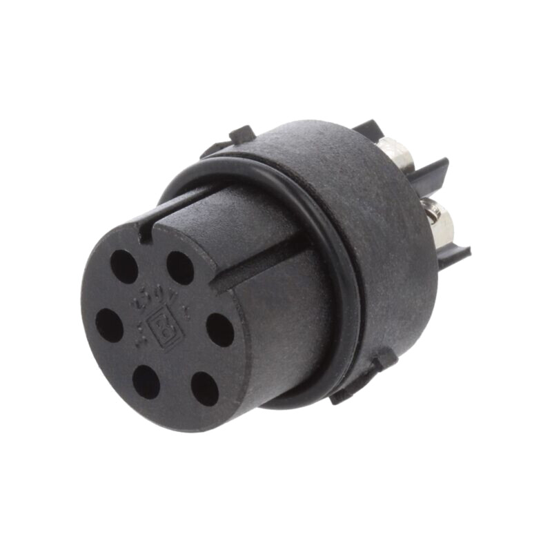 Conector: circular; inserturi de contact; Mini Buccaneer; mamă Conector: circular; inserturi de contact; Mini Buccaneer; mamă