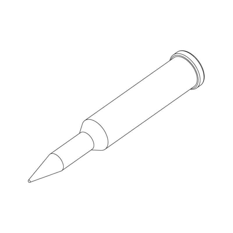 Vârf; conic; 0,5mm; la ciocan de lipit,pentru staţie de lipit Vârf; conic; 0,5mm; la ciocan de lipit,pentru staţie de lipit