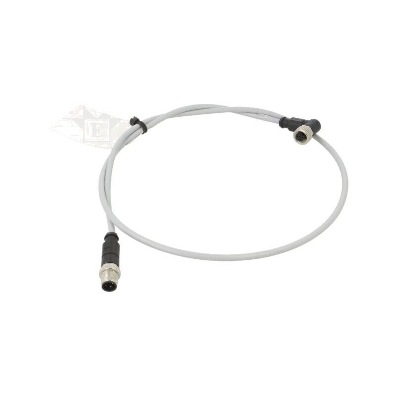 Cablu: pentru senzori/automatizări; PIN: 4; mufă; PVC; 1m