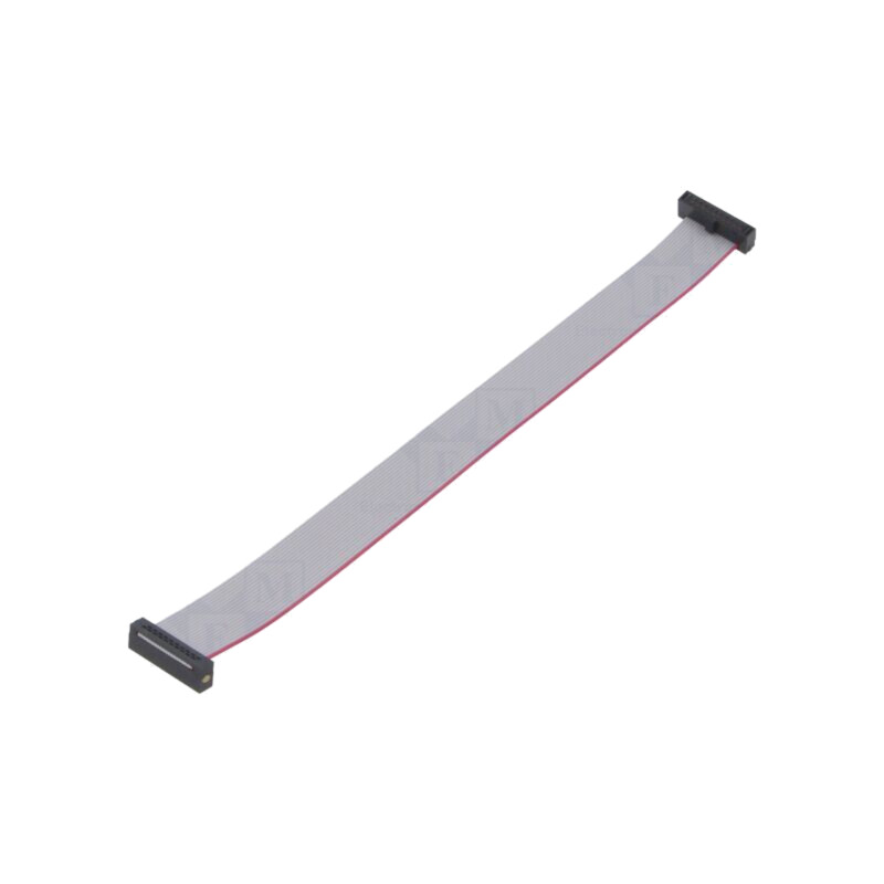 Cablu panglică cu conectori IDC; IDC,din ambele părţi; 152,4mm
