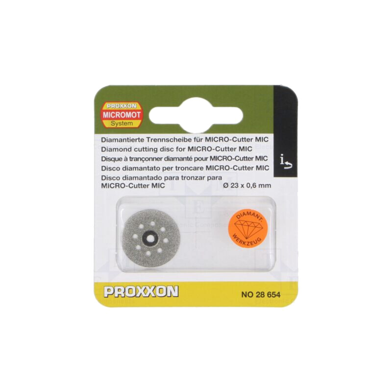 Disc de tăiere diamantat; 23mm Disc de tăiere diamantat; 23mm