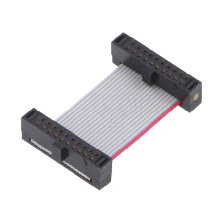 Cablu panglică cu conectori IDC; IDC,din ambele părţi; 25,4mm