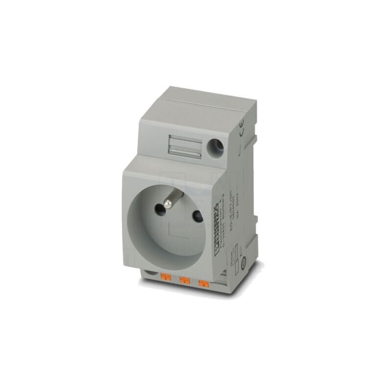 Conector: alimentare AC; soclu; mamă; 16A; PIN: 3; pentru şină DIN Conector: alimentare AC; soclu; mamă; 16A; PIN: 3; pentru şină DIN