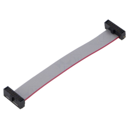Cablu panglică cu conectori IDC; IDC,din ambele părţi; 76,2mm