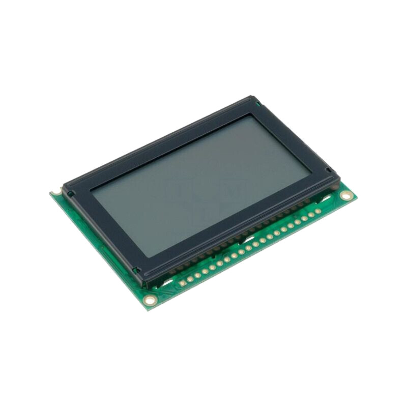 Afişaj: LCD; grafic; 128x64; STN Positive; gri; 75x52,7x8,9mm; LED