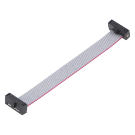 Cablu panglică cu conectori IDC; IDC,din ambele părţi; 76,2mm